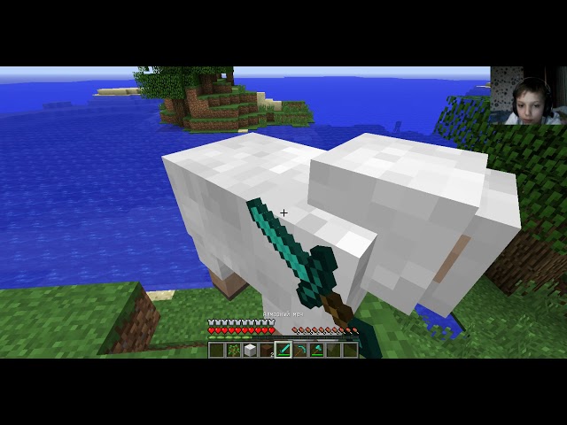 Кровь на экране обзор мода Minecraft
