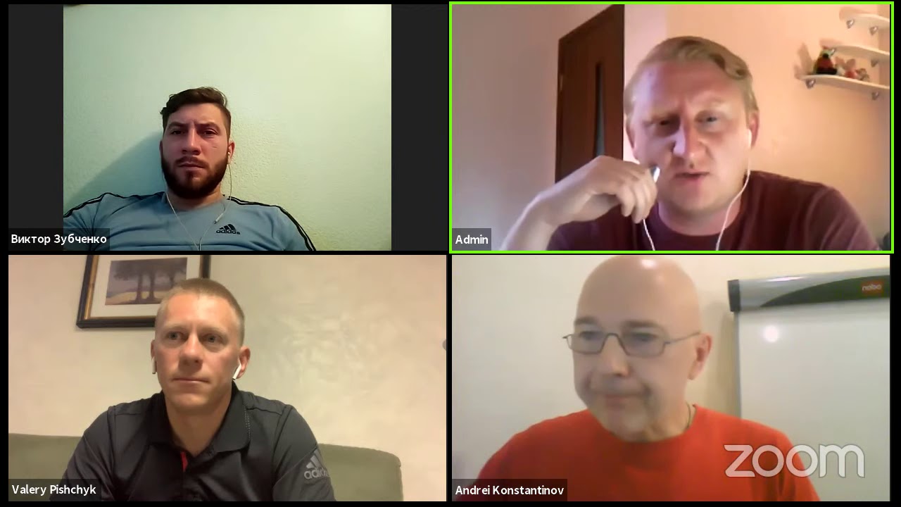 Конференция Zoom Интервью Валерий Пищик Футбологика