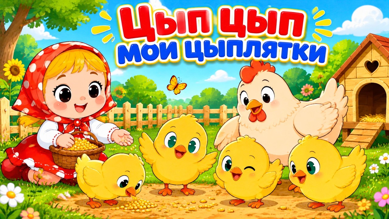 Цып цып мои цыплятки  Сборники Мультипесенок 0  Preschool Songs  Nursery Rhymes