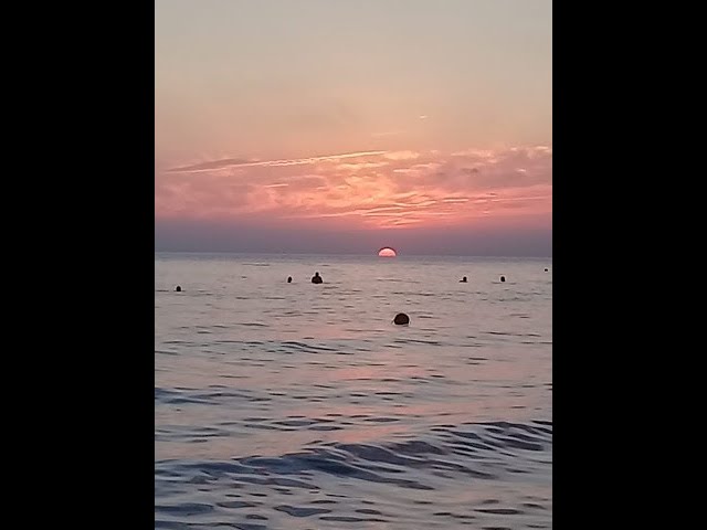 Закат на море! Релакс