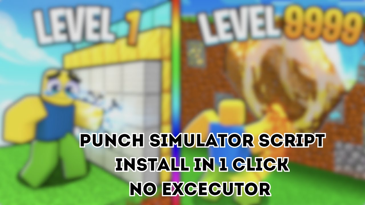 Punch Simulator Script GUIHACKINSTALL IN 1 CLICK