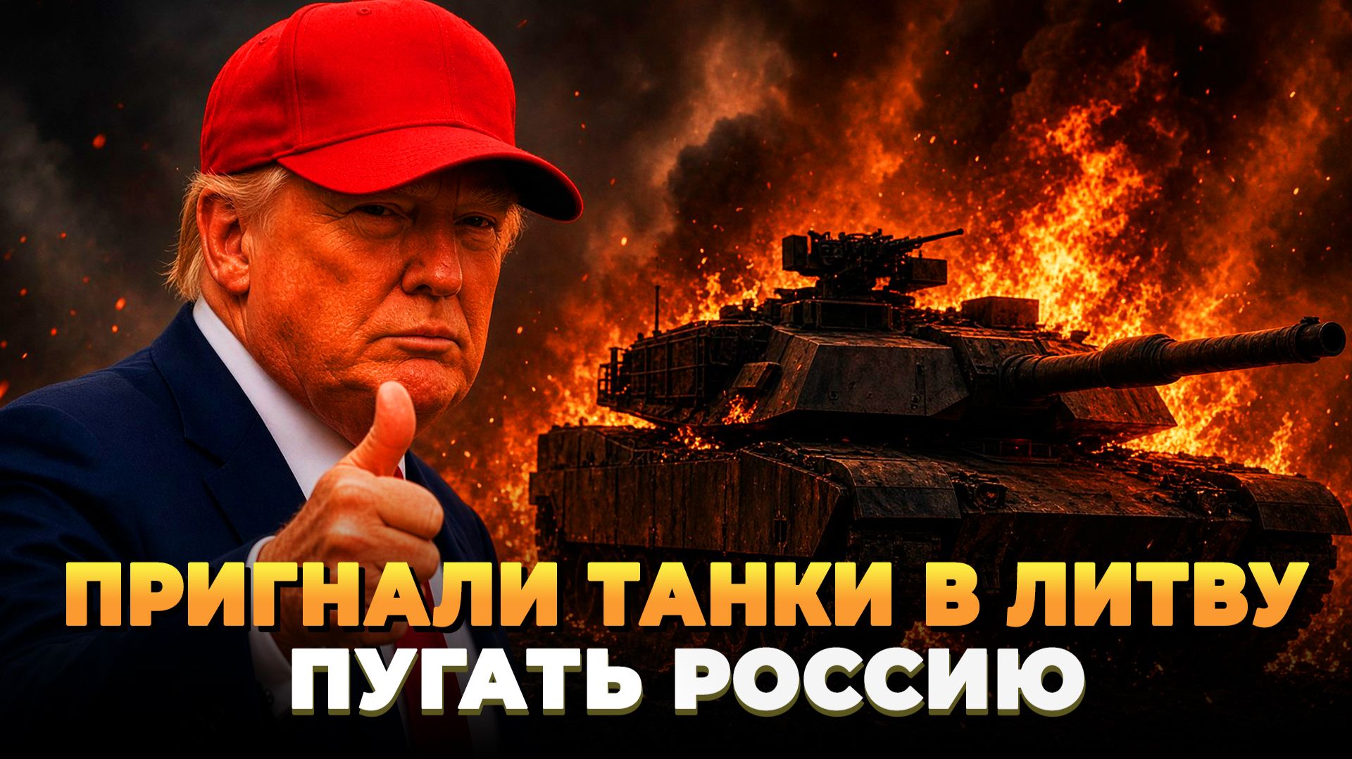 В Литву пригнали танки Абрамс пугать Россию