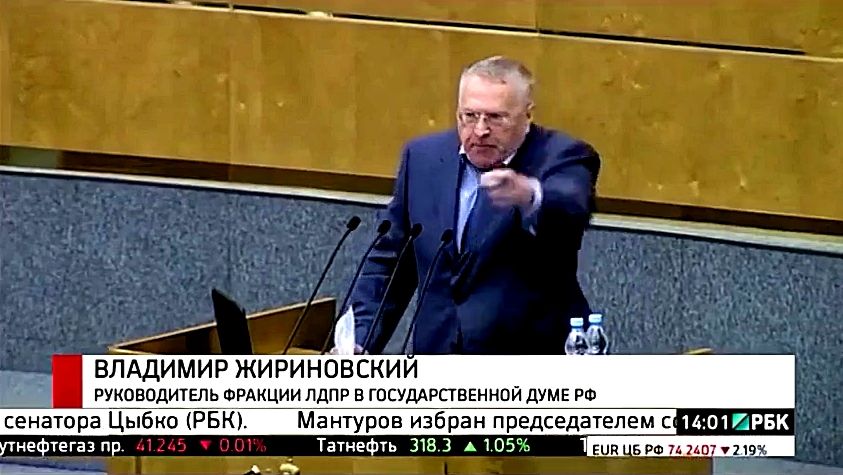 Владимир Жириновский о партии Единая Россия