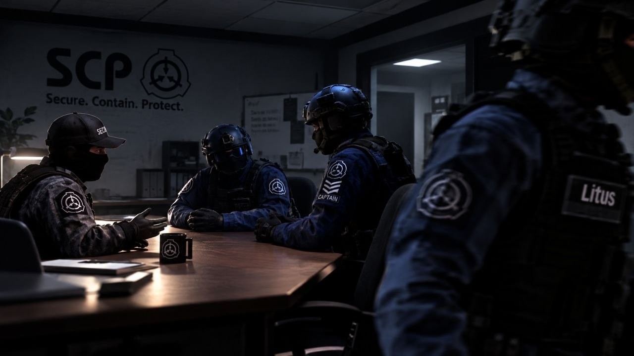 встретил точку и кильку и по ошибке послали литуса SCP:SL Лямбда SCPSecretLaboratory scpsl11