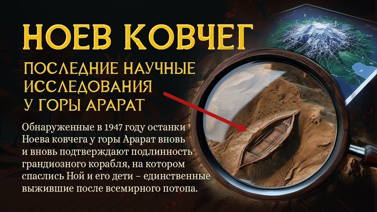  Ноев ковчег у горы Арарат. Новые научные данные