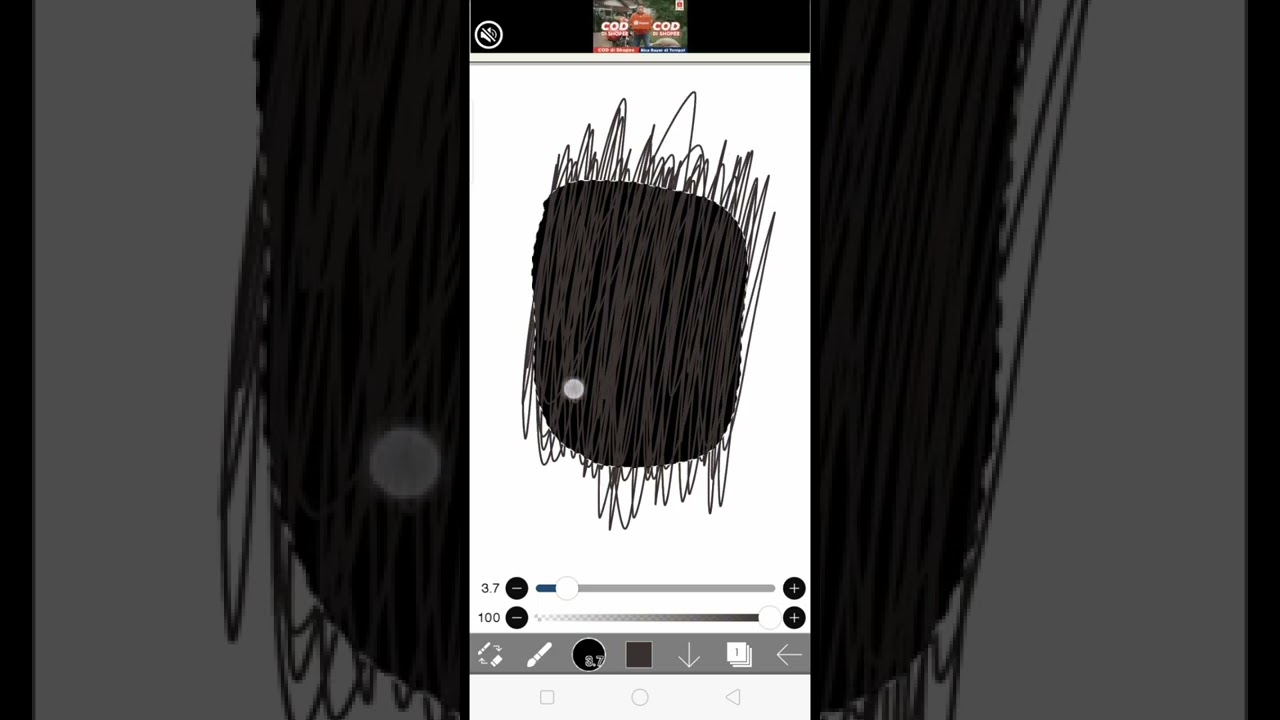 Как рисовать волосы в ibis paint 