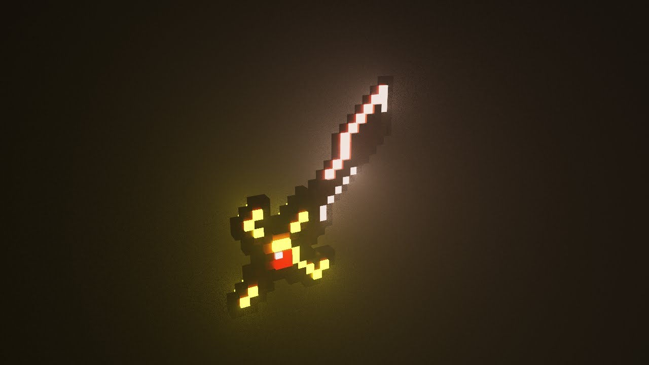 VoxelLapse: Создаем Палладиевый меч из игры Terraria  Create a Palladium Sword from Terraria