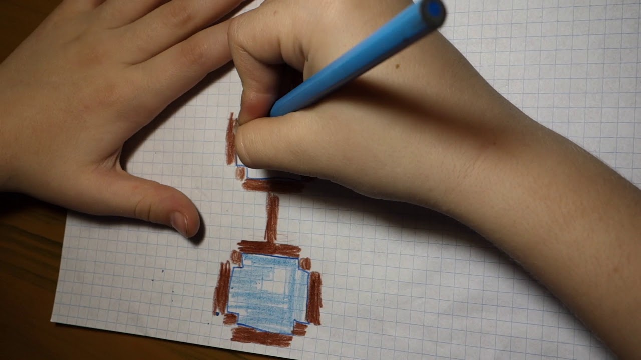 Малюємо Окуляри MineCraft