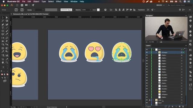 6.1. Урок Adobe Illustrator  Ядро 2.0 - Иллюстратор уроки для начинающих