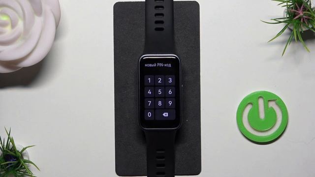 HUAWEI Band 10  Как настроить пароль экрана блокировки на HUAWEI Band 10 - Добавляем пароль