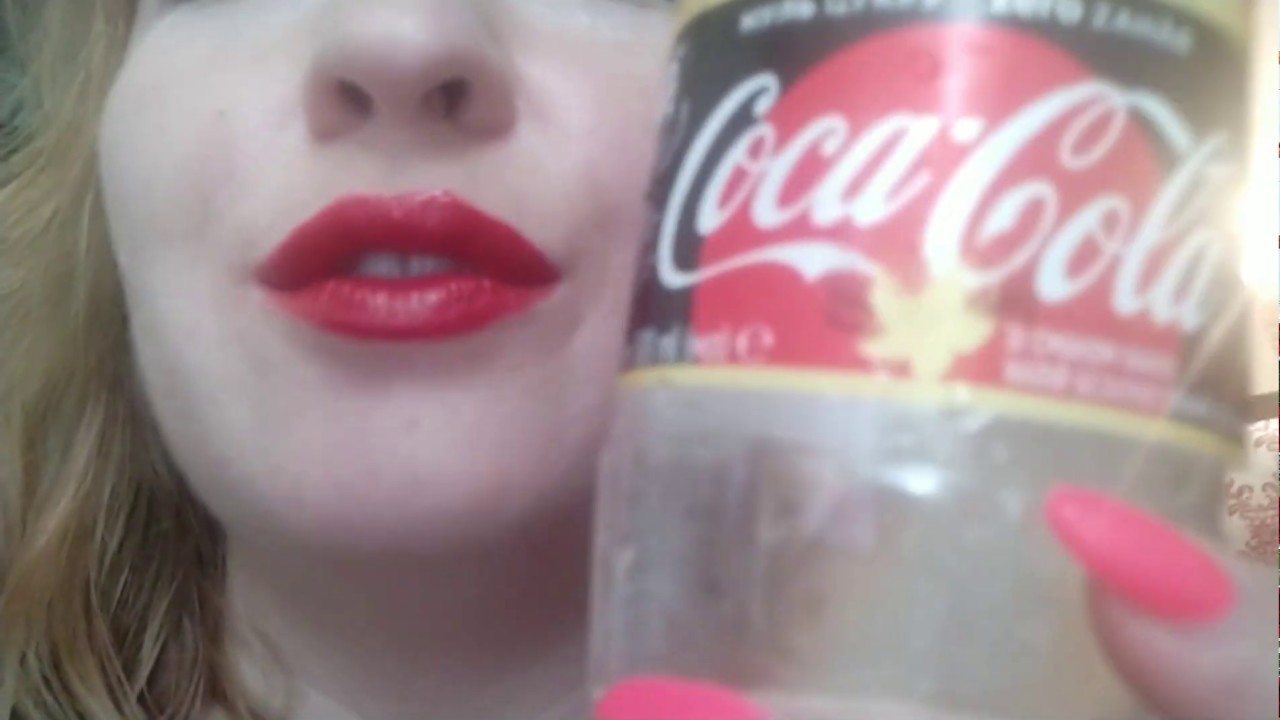 ASMR ICE COLA🧞Звуки замороженной колы, лёд для АСМР 👄 Frozen Eating For ASMRvideo