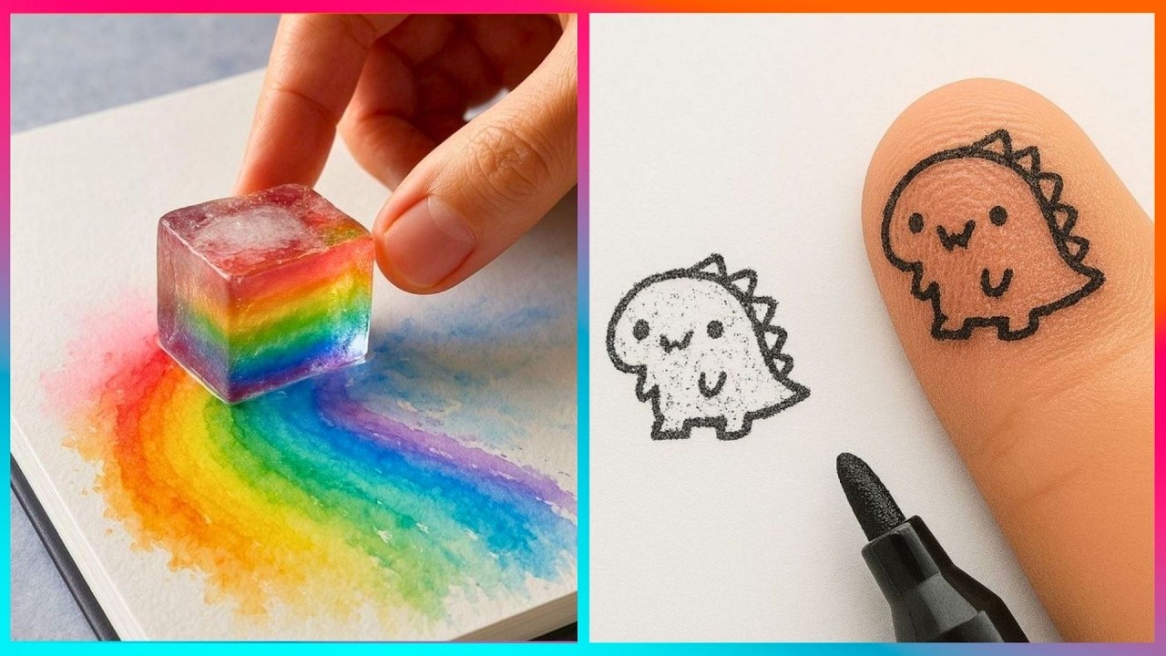 Easy Art TIPS  HACKS That Work Extremely Well  17