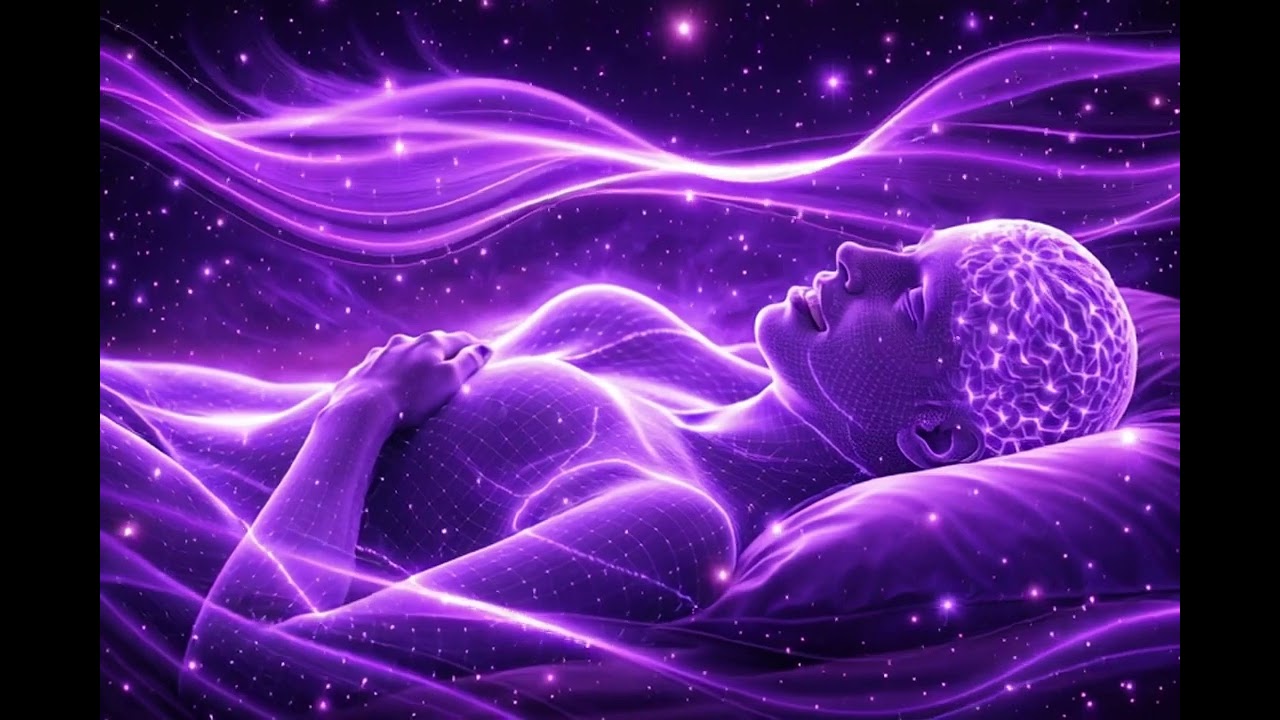 Фиолетовый Свет 🌙 Музыка для Глубокого Сна и Расслабления#глубокийсон #музыкадлясна #релакс