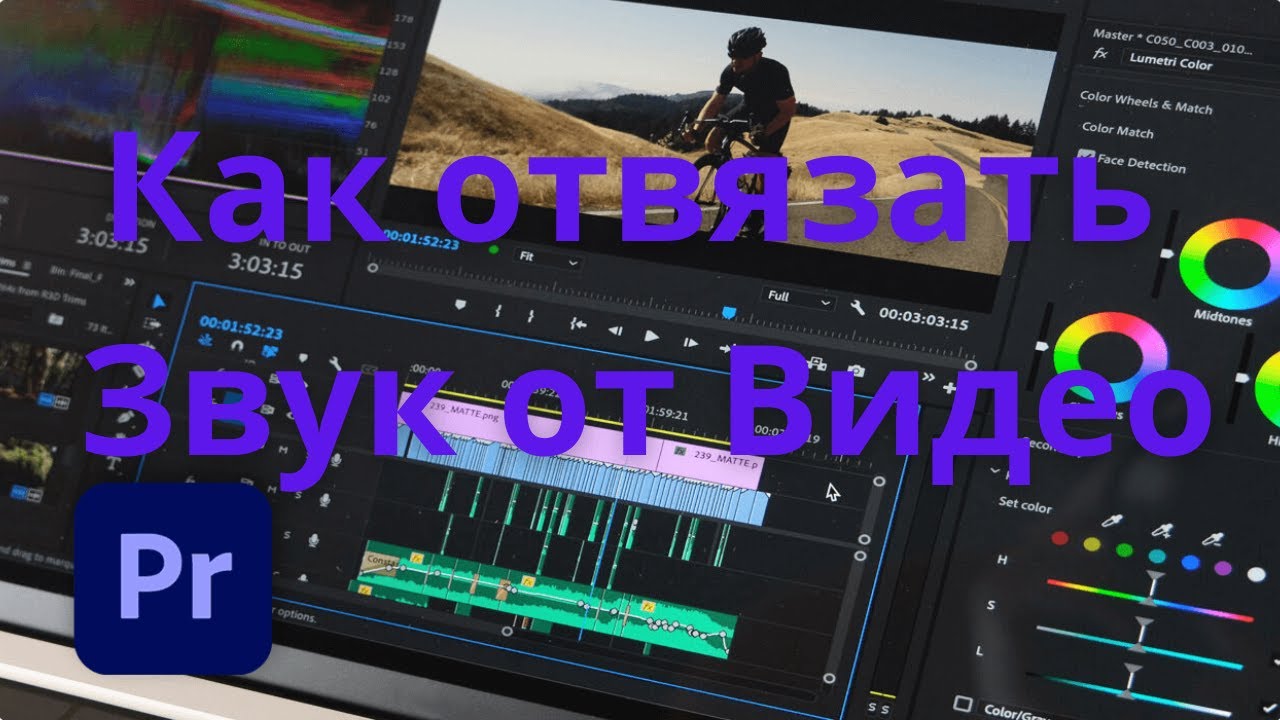 Как легко отделить звук от видео в Adobe Premiere Pro  Пошаговое руководство