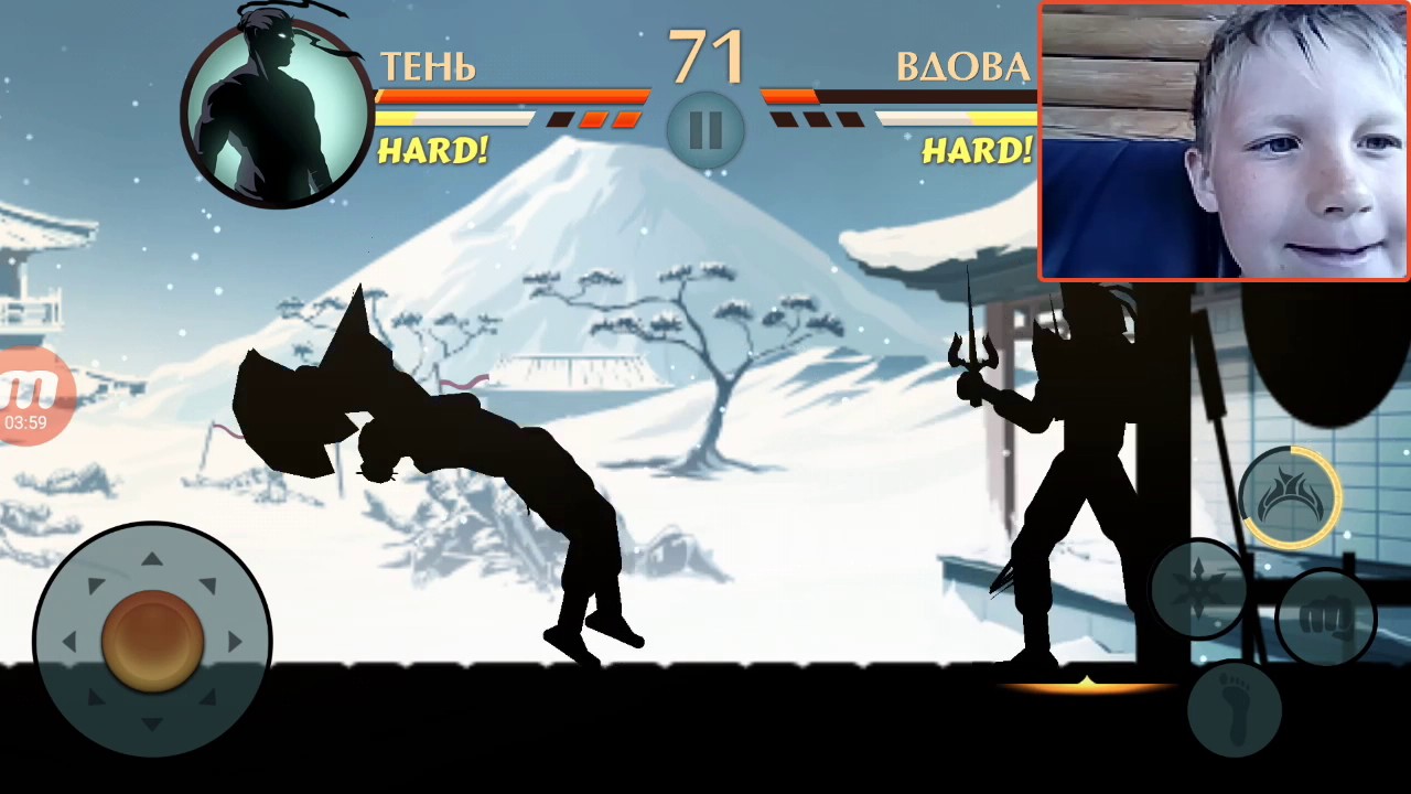 Жистокий бой с ВДОВОЙ!!!!!!