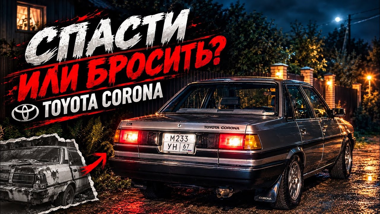 Toyota Corona 1984: СКОЛЬКО СТОИТ ВЕРНУТЬ ЛЕГЕНДУ К ЖИЗНИ