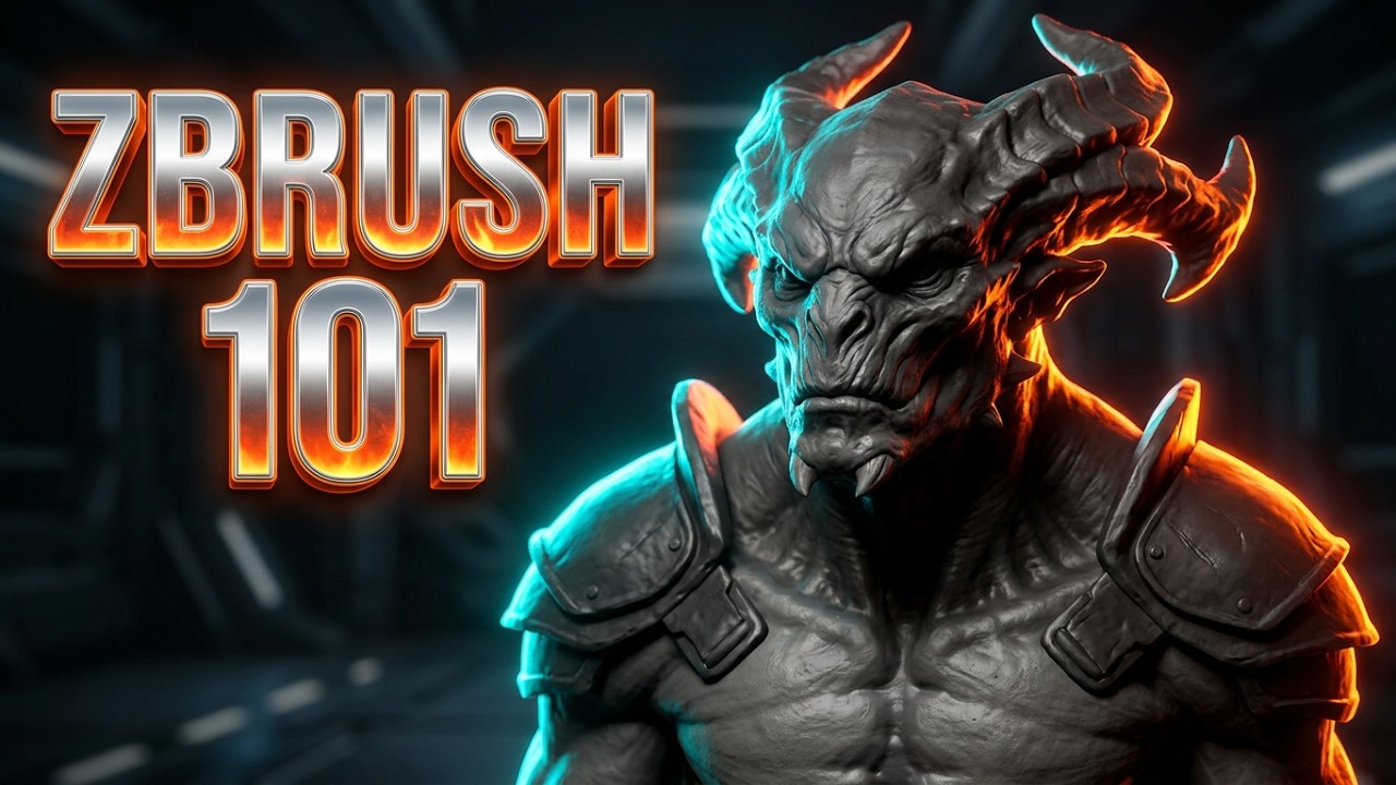 ZBrush 1  Interface  NavigationZBrush 1  Интерфейс и навигация