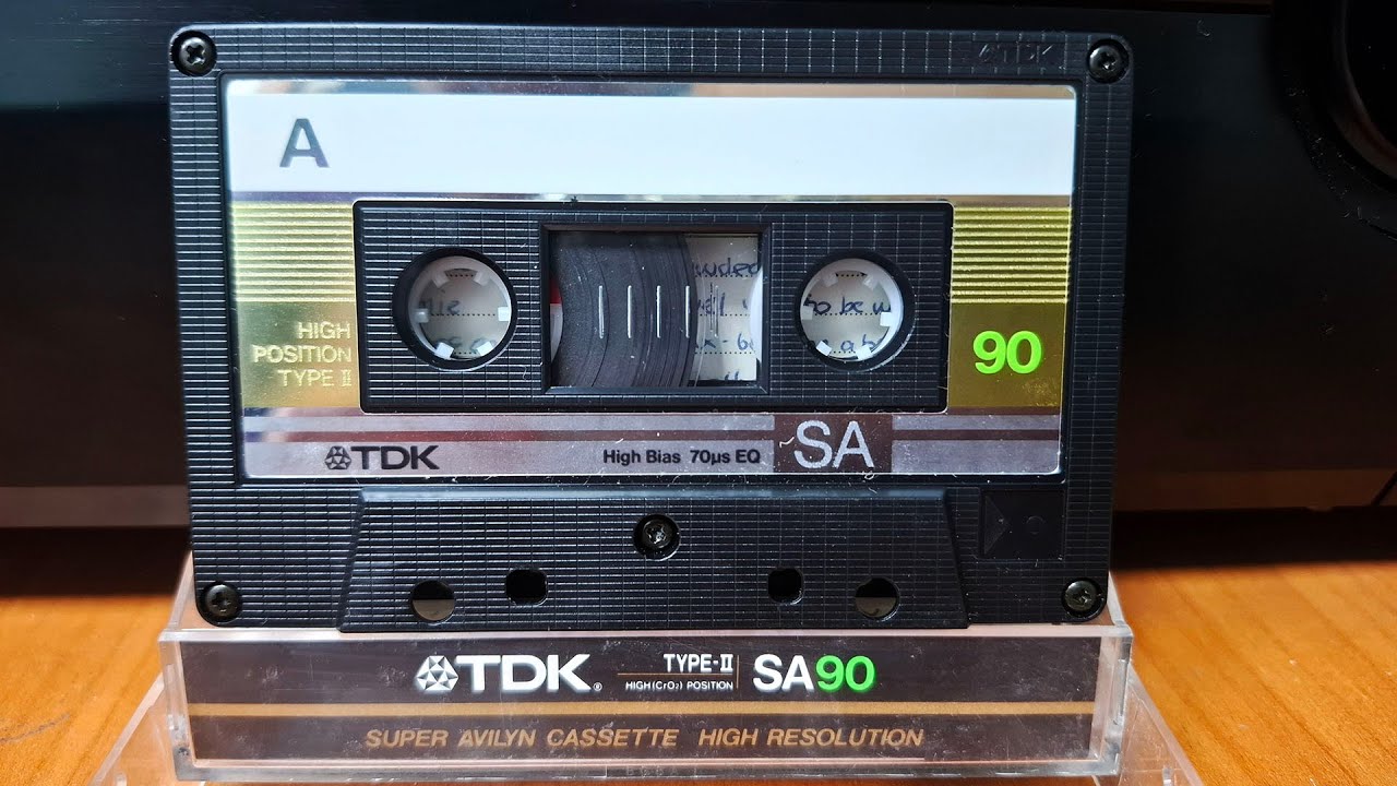 Калибровка и запись - TDK SA 1986