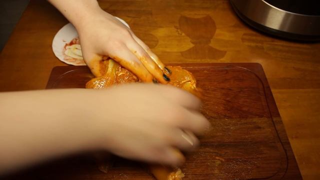 Пастрома из курицы в мультиварке
