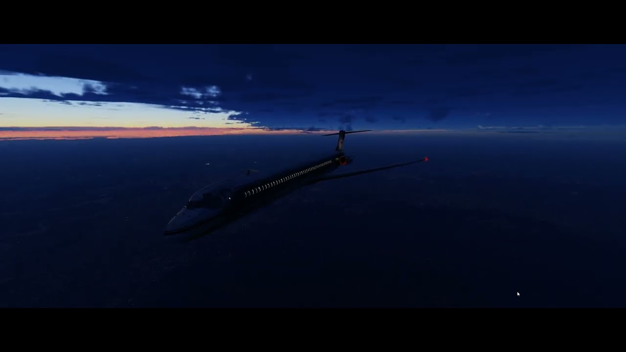 Первый полет на MD-80  ULLI-UUBW  XPlane12