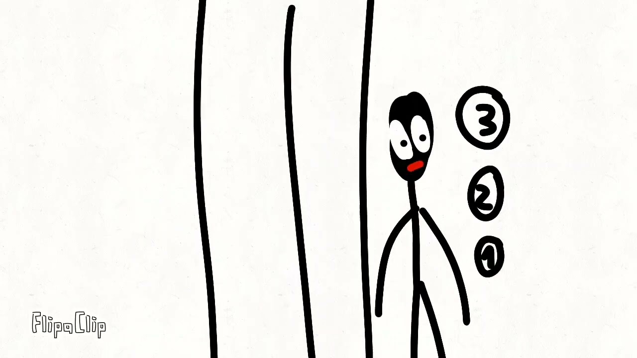 история о том как Стикмен застрял в лифте