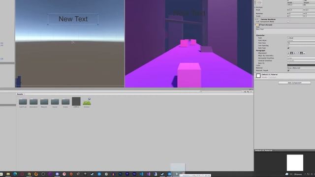 Создание игры на Unity 3D  Обучение с нуля  8: Пользовательский интерфейс