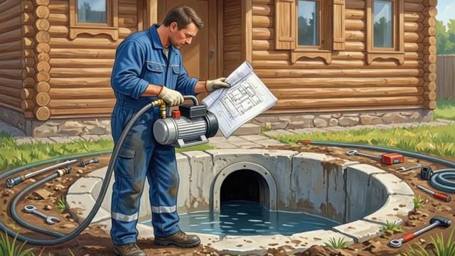 Как провести воду в частный дом из скважины
