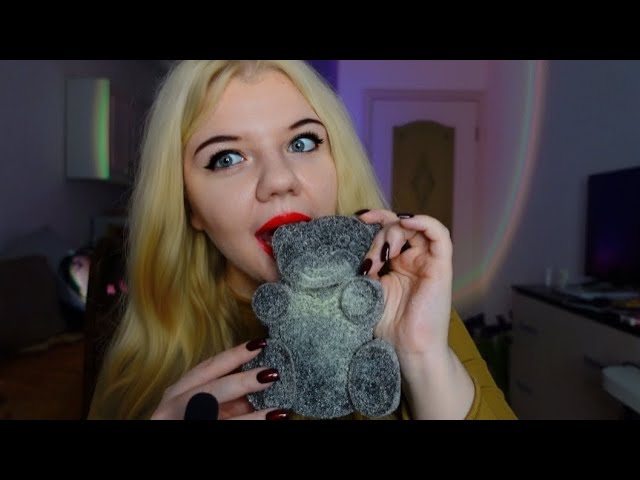 АСМР 6 МИНУТ ЧАВКАНЬЯ: итинг мармеладного 🐻 / самое неловкое видео...