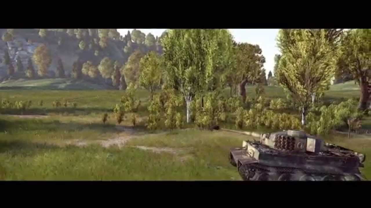 War Thunder - реальные звуки выстрелов Т34ПантераТигр