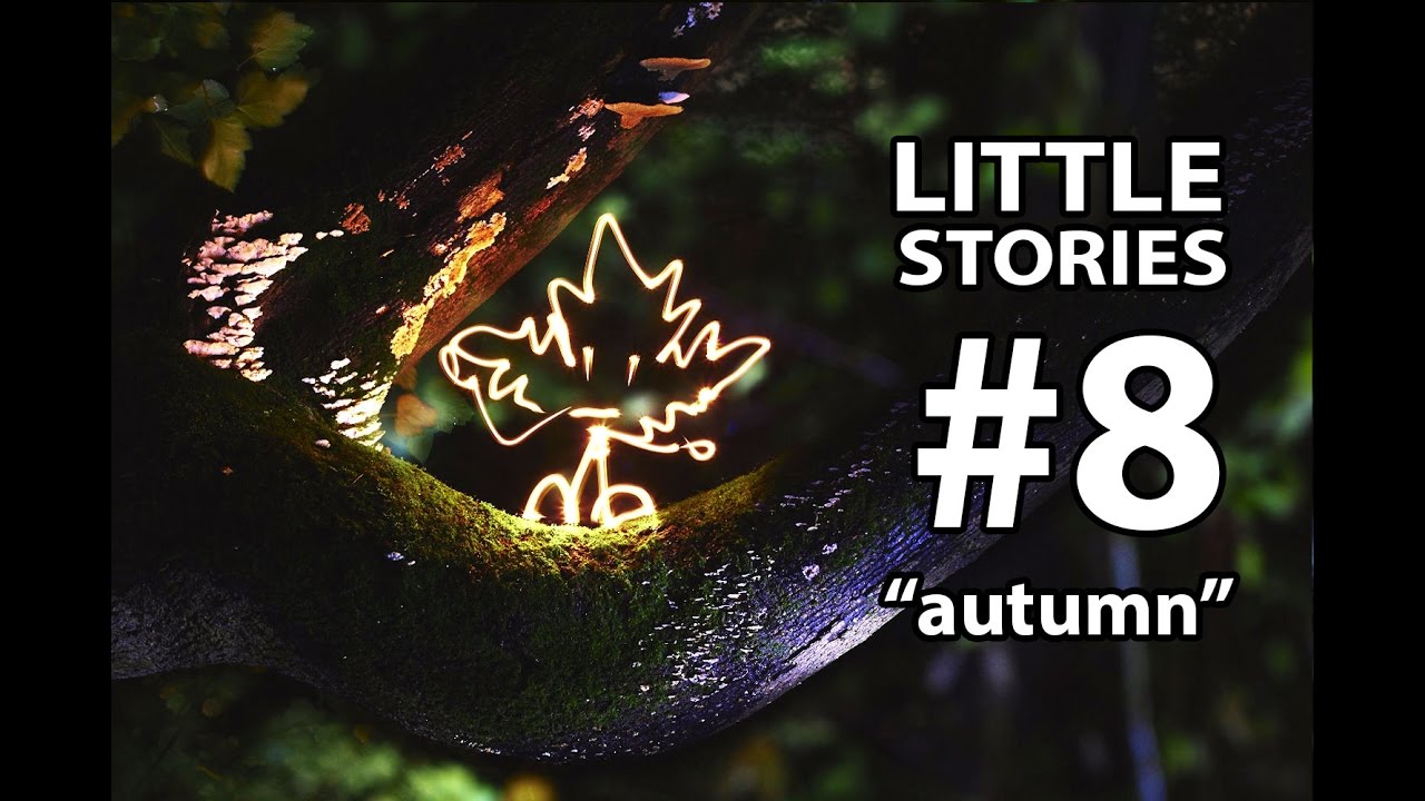 Light painting stop-motion animation Little stories 8 Autumn  Lightpaint.ru