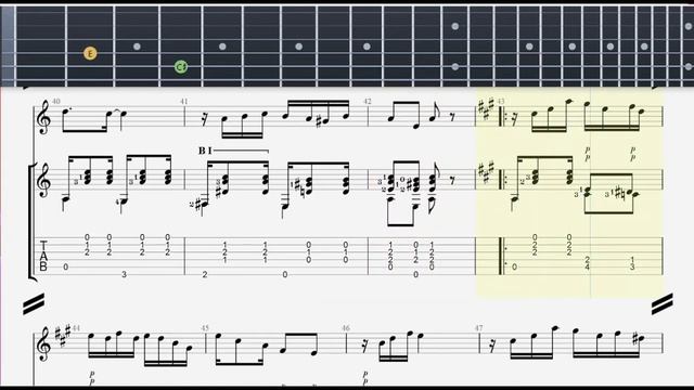 Pacoca Choro Para Duo Flauta Guitarra-Partitura Tablatura Flute Guitar Music Sheet PDF Gratis Free