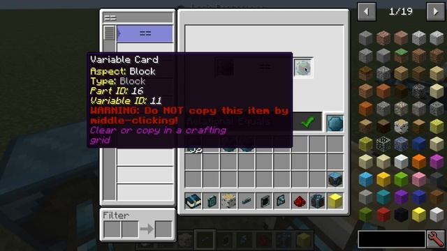 Integrated Dynamics Pt2 - Block Reader Comparison - Modded Minecraft