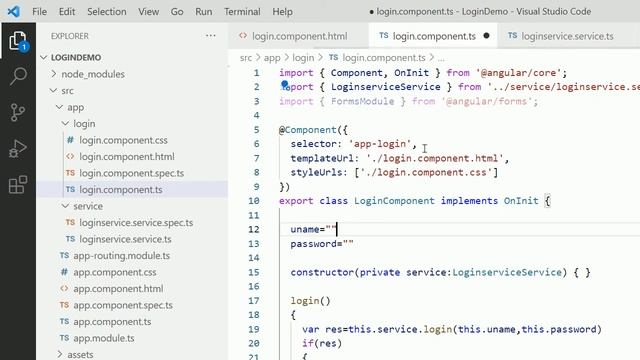 Angular (Practical Day 1 - New Project Creation)