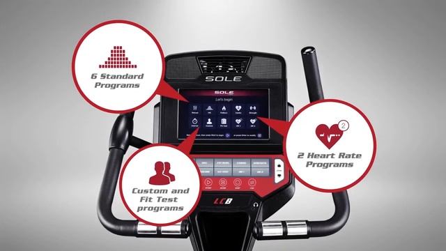 SOLE LCB Upright Exercise Bike | 2020 Model | Sole Fitness Singapore