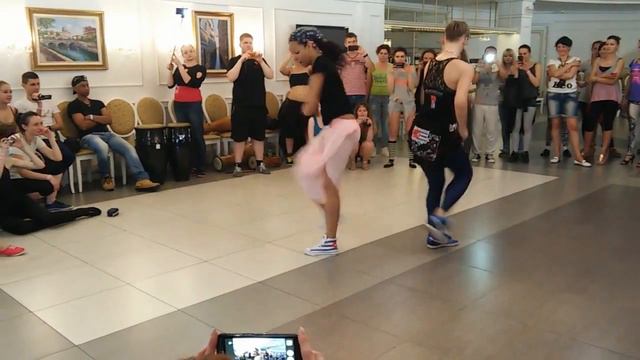 Solangel Fernandez  Y Катерина Key Hedera Плющ. Rumba Guaguanco  Salsamayovka 2015