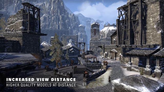 The Elder Scrolls Online  - Xbox One X - Ameliorations
