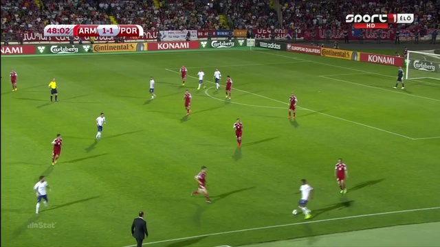 Armenia-Portugal` 2:3. Armenian National Team In Position Defence