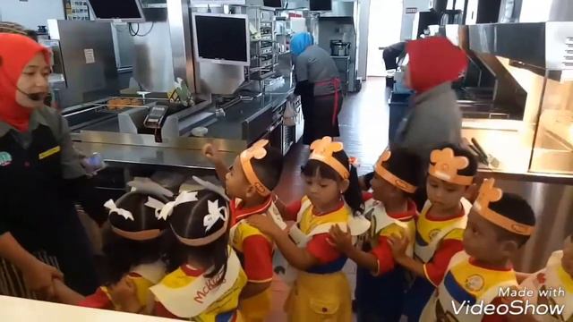 Bimba Gardenia Masuk Dapur McDonald's Plaza Cibubur