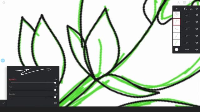 CREA UNA ROSA CON INFINITE PAINTER  APP | APRENDE CON @ALYLOHACE | #2