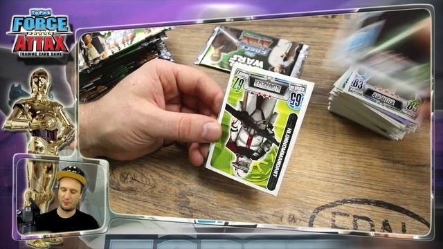 Star Wars Force Attax DISPLAY Serie 2 Unboxing The Movie Card Collection