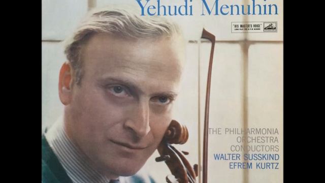 Bruch Violin Concerto No,1 Menuhin Kurtz Philharmonia O Original