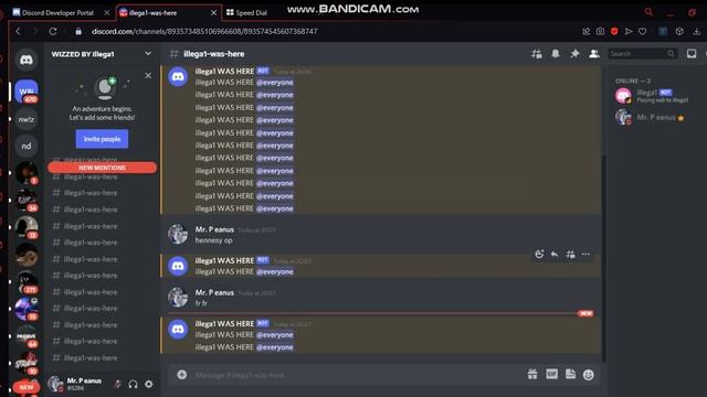 HENNESY NUKER SHOWCASE (WEBHOOK , MASS PING, MASS CREATE CHANNELS , ROLES) 2K PING!