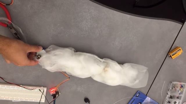 STEPPER MOTOR ON THE BODY