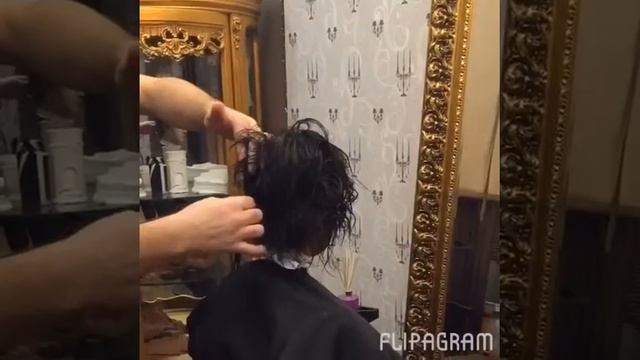 Стрижка без расчески !