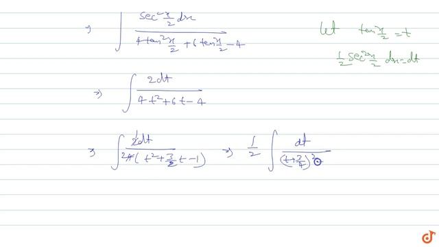`int(dx)/(3sinx-4cosx)`