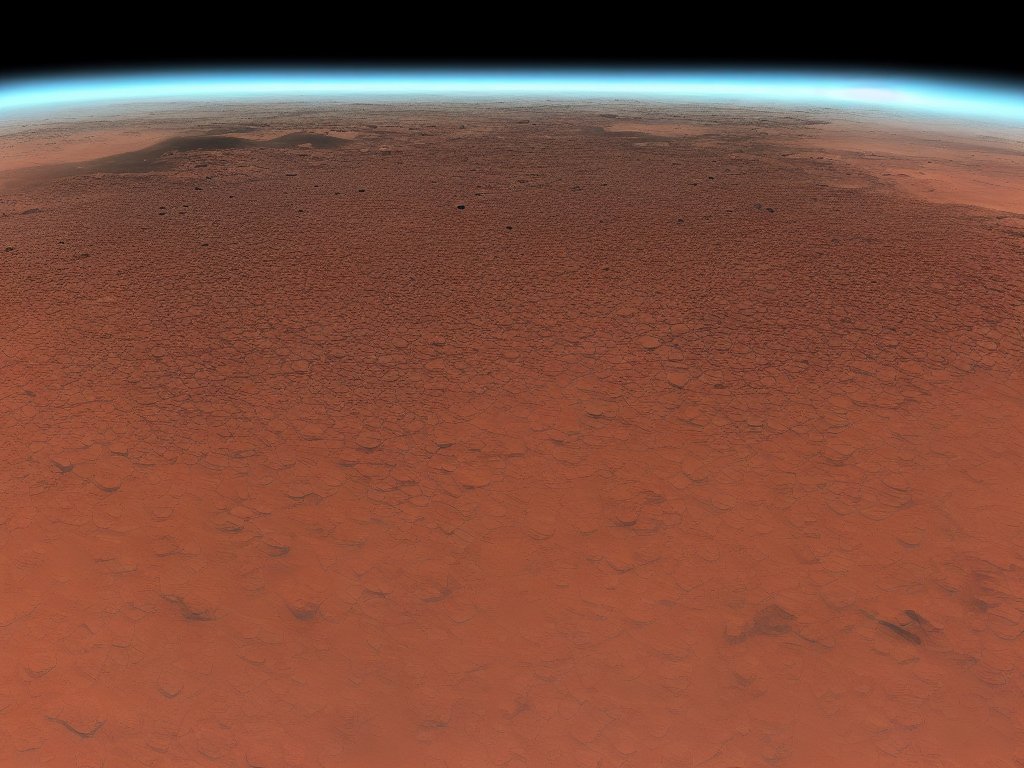 Как искусственный интеллект видит жизнь на Марсе