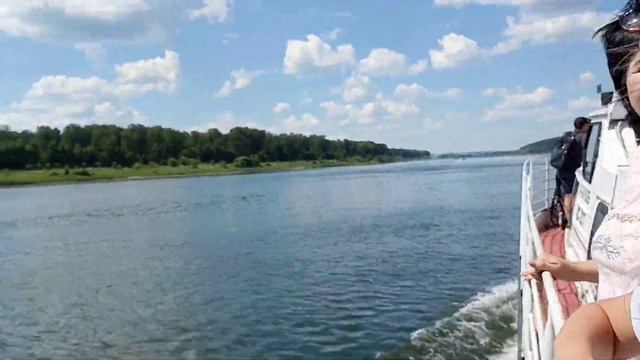 Томская писаница // Прогулка по Томи // Катер