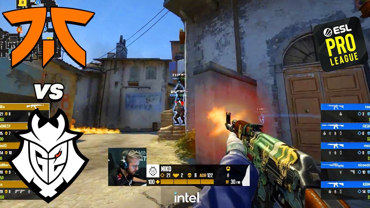 G2 Vs Fnatic - ЛУЧШИЕ МОМЕНТЫ - ESL Pro League | КСГO