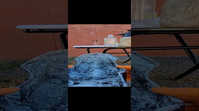 Смывка краски с мотоцикла