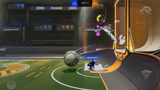 Rocket League 'mobile' Gameplay #1... (trying New Controls)